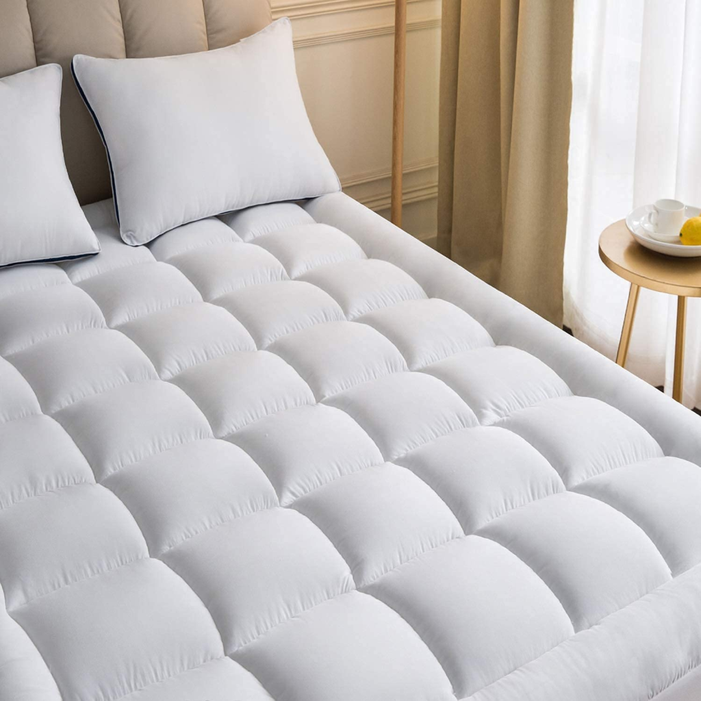 Pillowtop Mattress Topper with Fitted Skirt