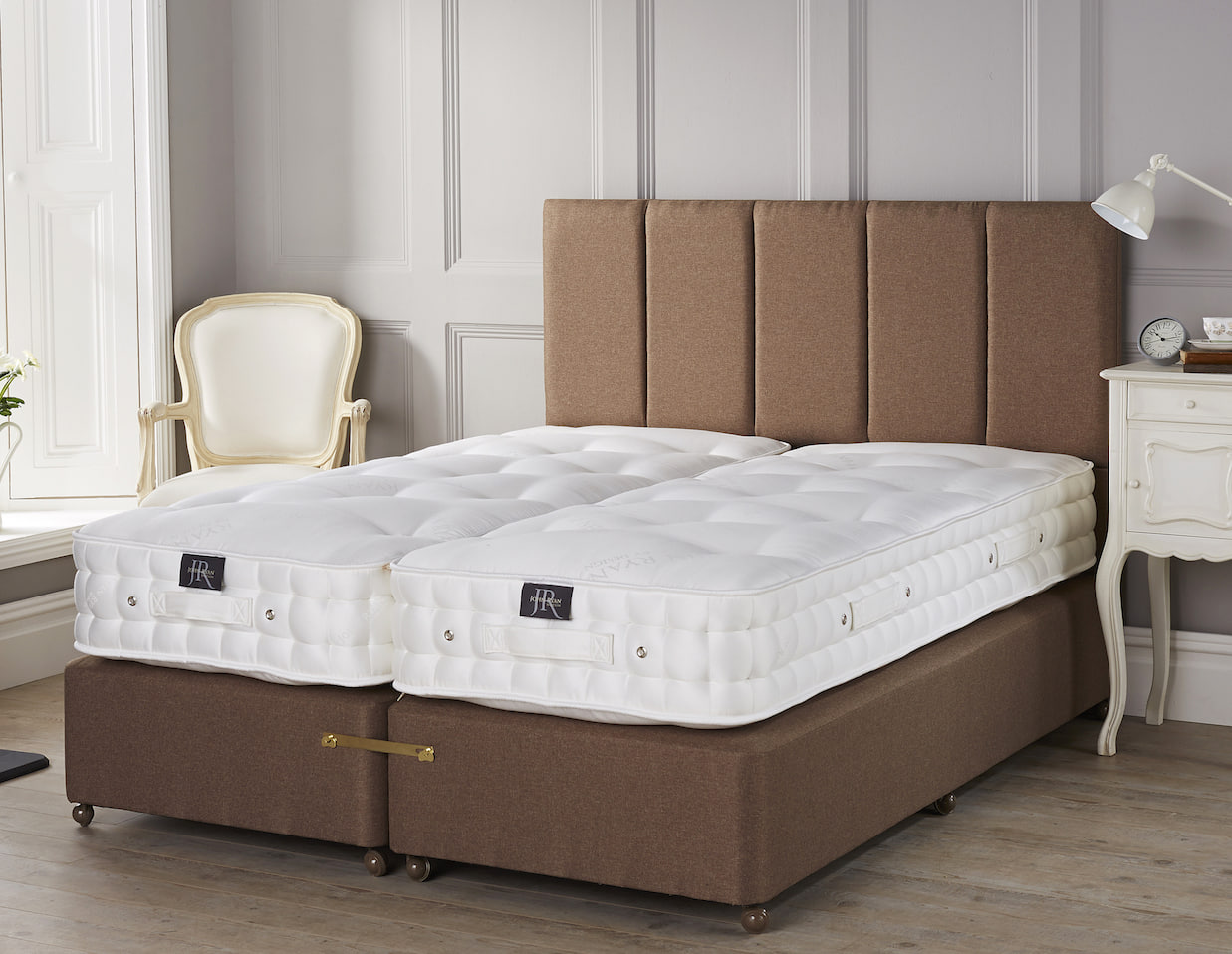how to keep split king mattresses together