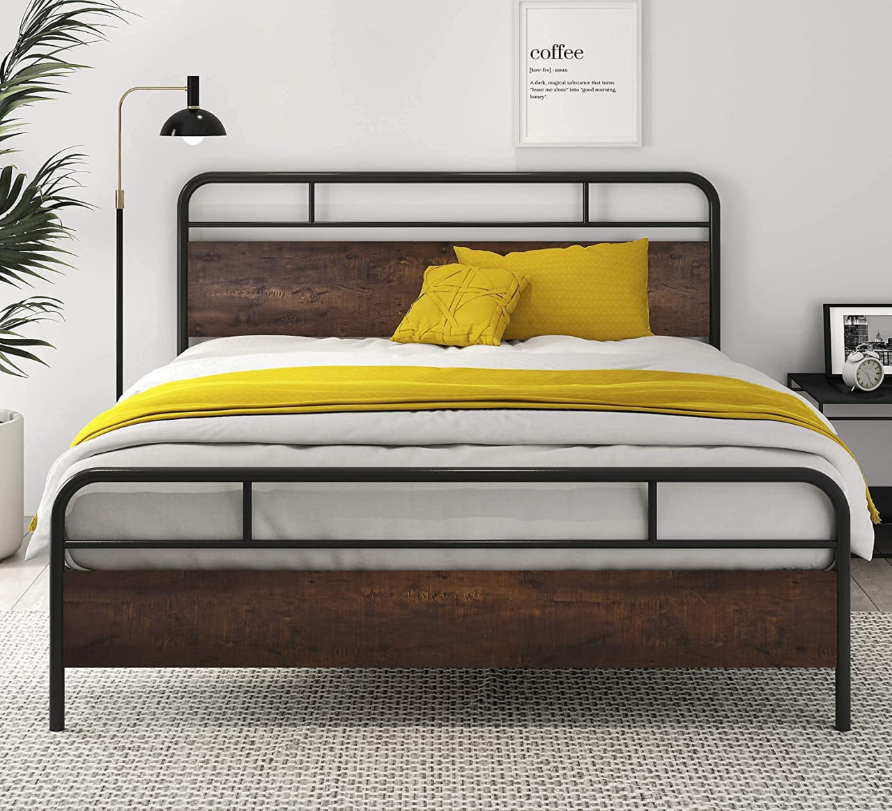 how to connect a headboard to a bed frame
